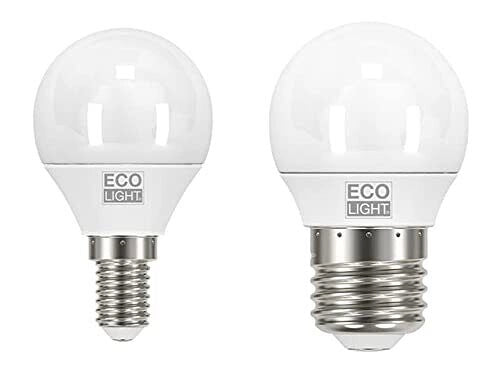 Bisonte Lampadina Led Sfera E27 3W=25W 250lm 3000k