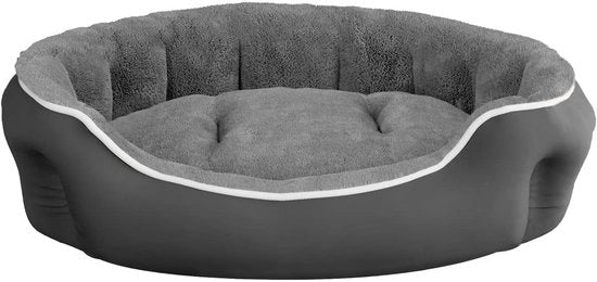 Letto per cani e gatti, argento, 59 x 53 x 18 cm