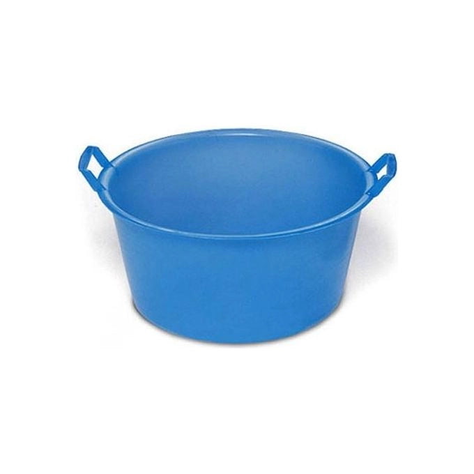 Stefanplast 28400 Bacinella Tonda Polietilene 40 cm 15 L con Manici colore Azzurro