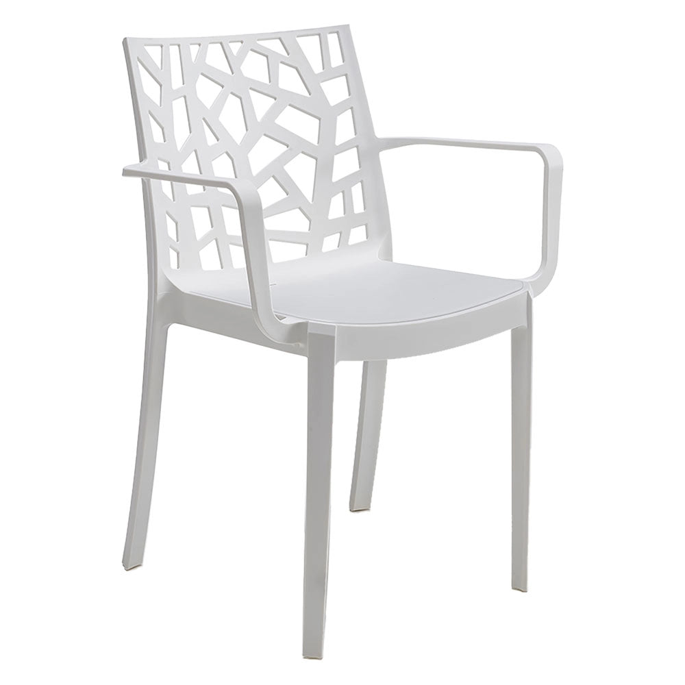 1pz sedia in polipropilene 'matrix armchair' grafite cod:ferx.6138532nlm