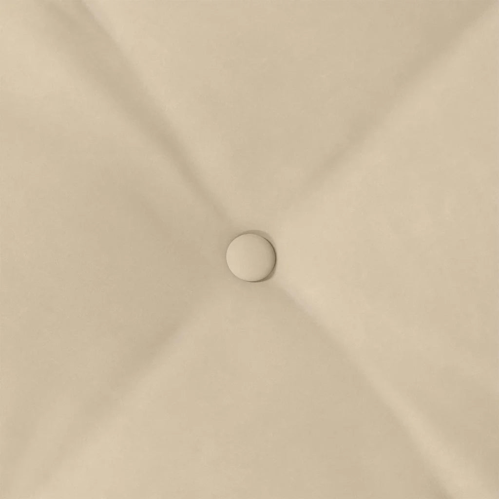 Cuscino per Schiena | Cuscino dorsale Crema 140 x 50 cm Tessuto in Microfibra