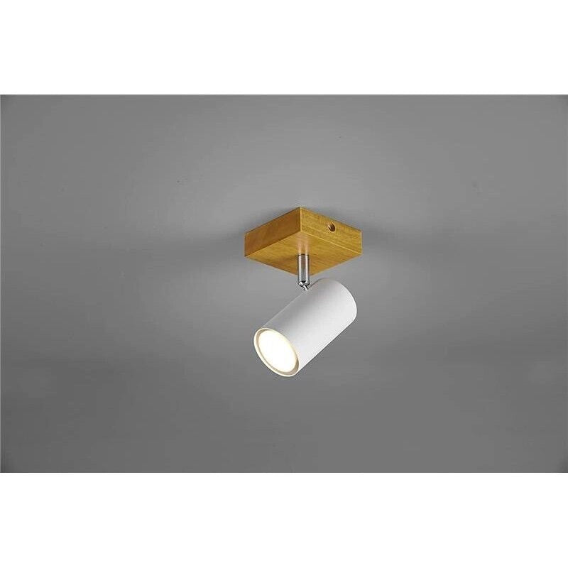 MARLEY FARETTO CON BASE IN ACCIAIO BIANCO DA H16.5 CM
