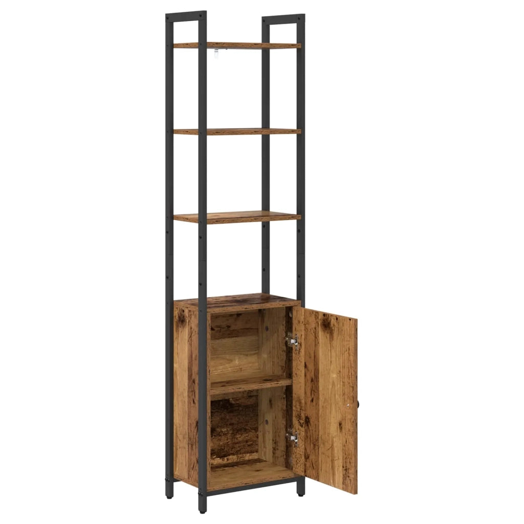 Armadio per Libri Legno vecchio 40 x 24 x 161 cm 883854