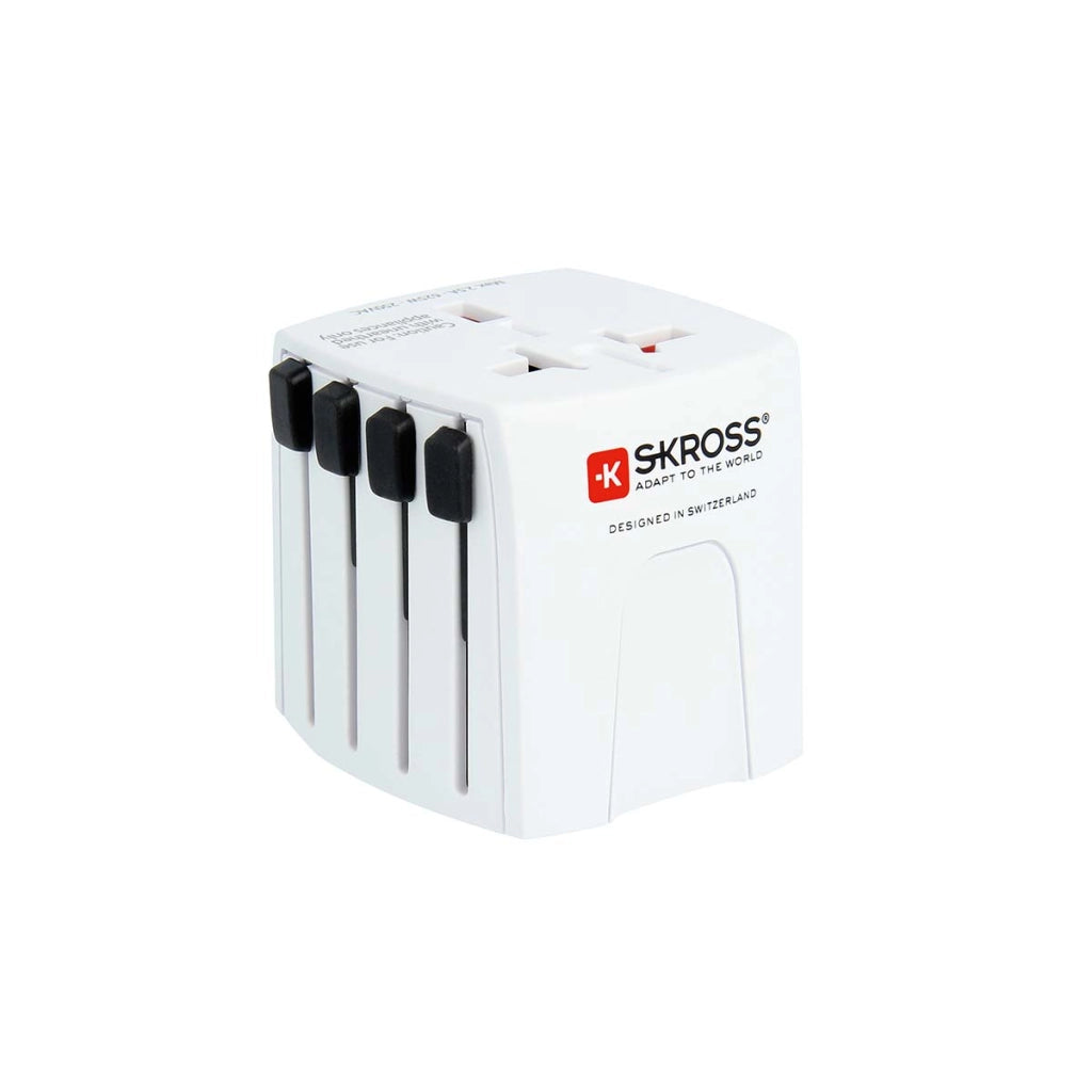 Adattatore da viaggio universale compatto MUV Micro Bianco Skross