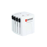 Adattatore da viaggio universale compatto MUV Micro Bianco Skross
