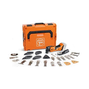 FEIN 71293663000 MultiMaster AMM 700 Max Top AS Multifunzione Oscillante 18 V 10000-19500 rpm Batteria Ioni di Litio con Accessori in L-BOXX colore Nero