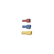 FASTON FEMMINA ISOLATO ROSSO 6,3 MM PZ.50
