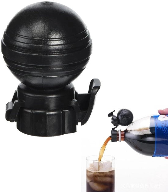 Dop di Silicone Unico Design - Recuperabile - Copertura per Bevande Gassate - Resistente alla Lavastoviglie - Conserva Freschezza - Facile da Utilizzare - Copertura per Bottiglie di Soda