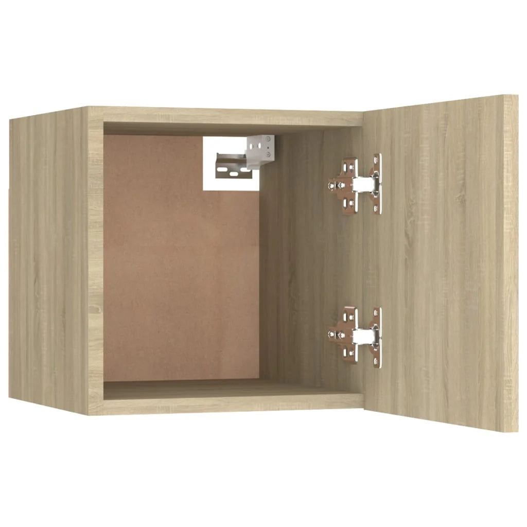 Set di mobili mobile buffet TV televisione soggiorno camera da letto soggiorno 6 pezzi rovere Sonoma multistrato marrone 02_0025127