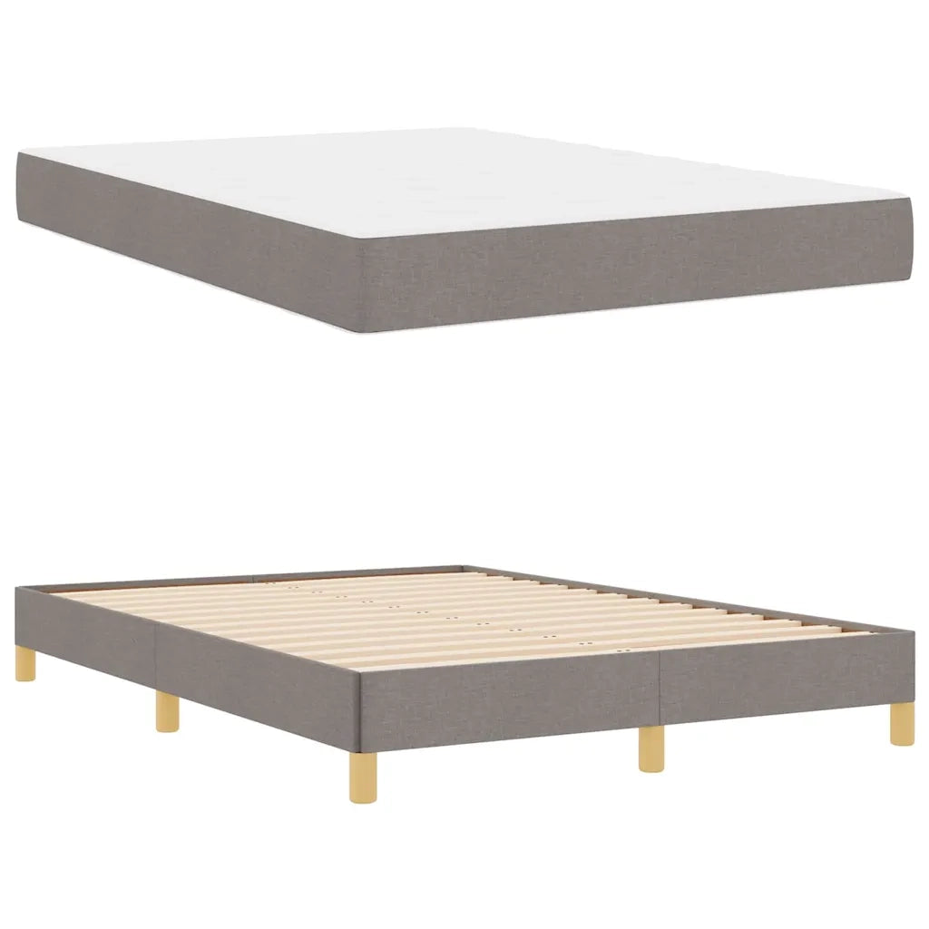 Letto a molle con materasso Talpa 140 x 190 cm Tessuto