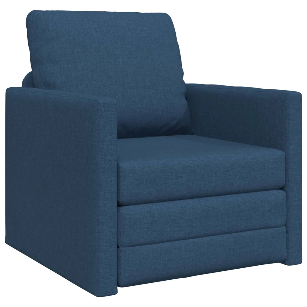 Divano letto Blu 74 x 77 x 81 cm Tessuto 4106628