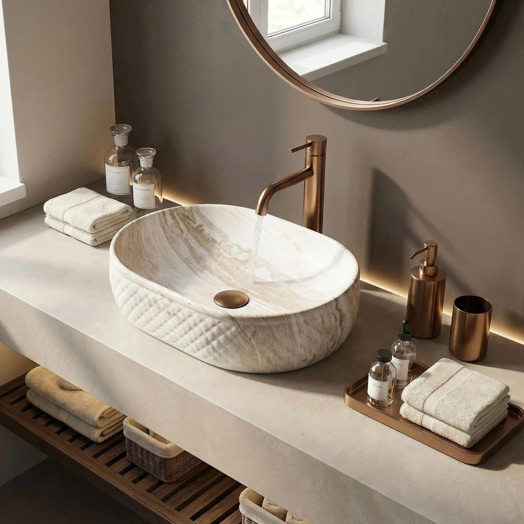 Lavabo Da Appoggio Rea Oktawia Saturn