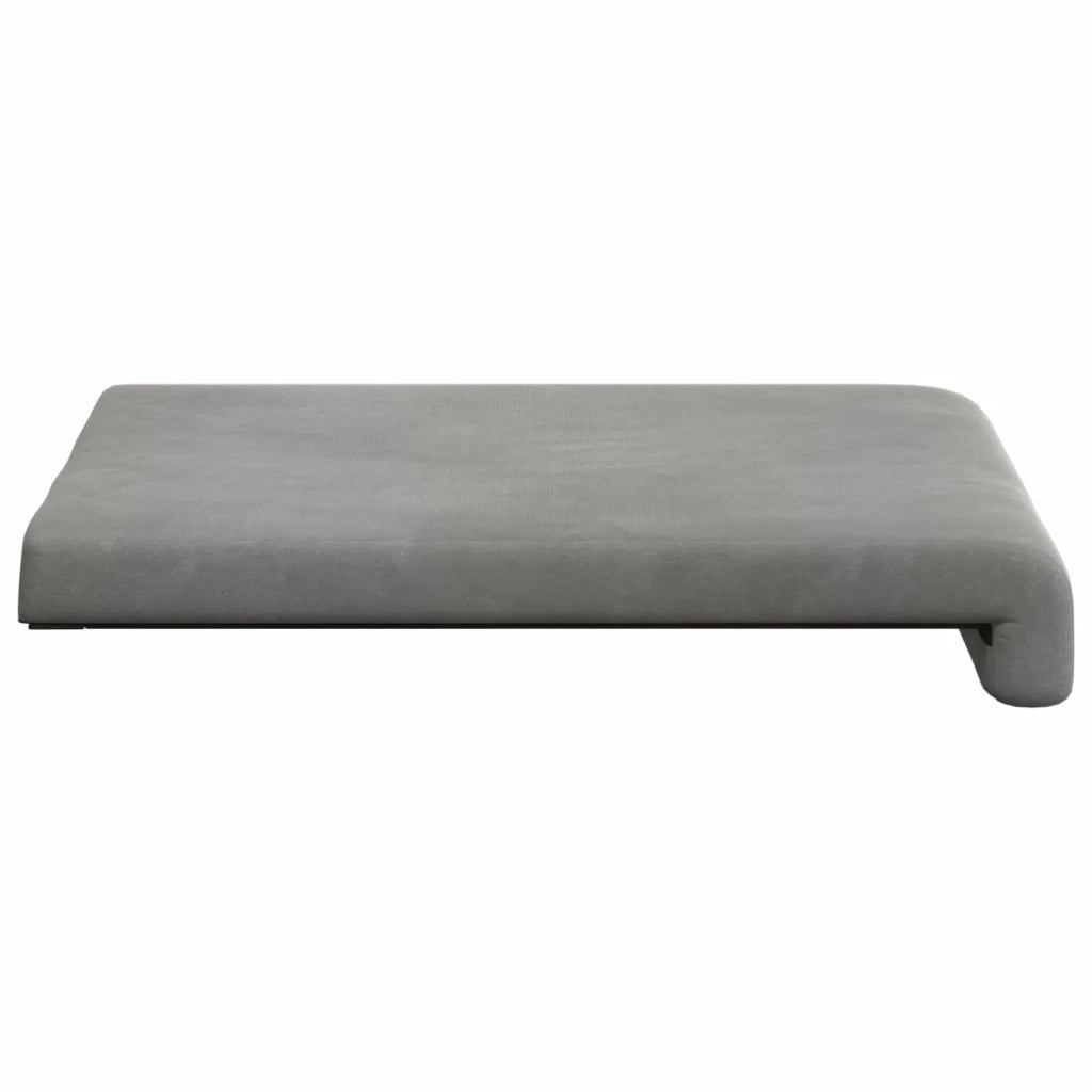 Cuscino per panchina 4 pcs Velluto Grigio Chiaro 42043098