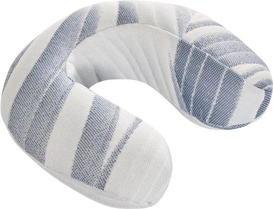 Cuscino a forma di U - Cuscino di supporto - Lavabile in lavatrice - Bianco
