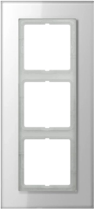 Serra a tre pannelli di vetro alpino bianco (LSP983GLWW)