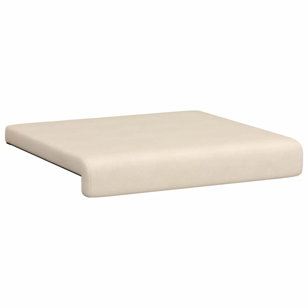 Cuscino per panchina 4 pcs Microfibra Beige Profondità 35 cm 42043134