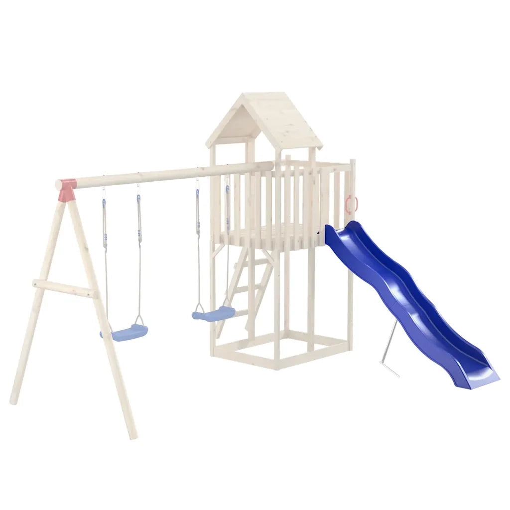 Scivolo per Bambini Blu 210x40 cm in Polipropilene 826599