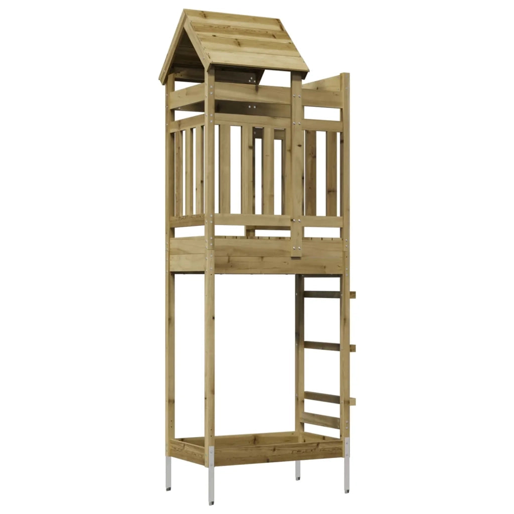 Torre da Gioco Marrone Legno Impregnato Solido 3417201