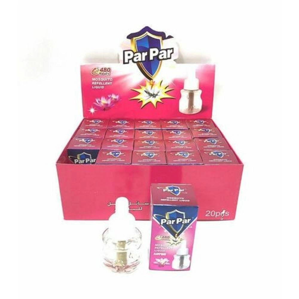 Trade Shop - Set 20 Pz Ricarica Vaporizzatore Elettrico 50 Ml Liquido Anti Zanzare Loto -