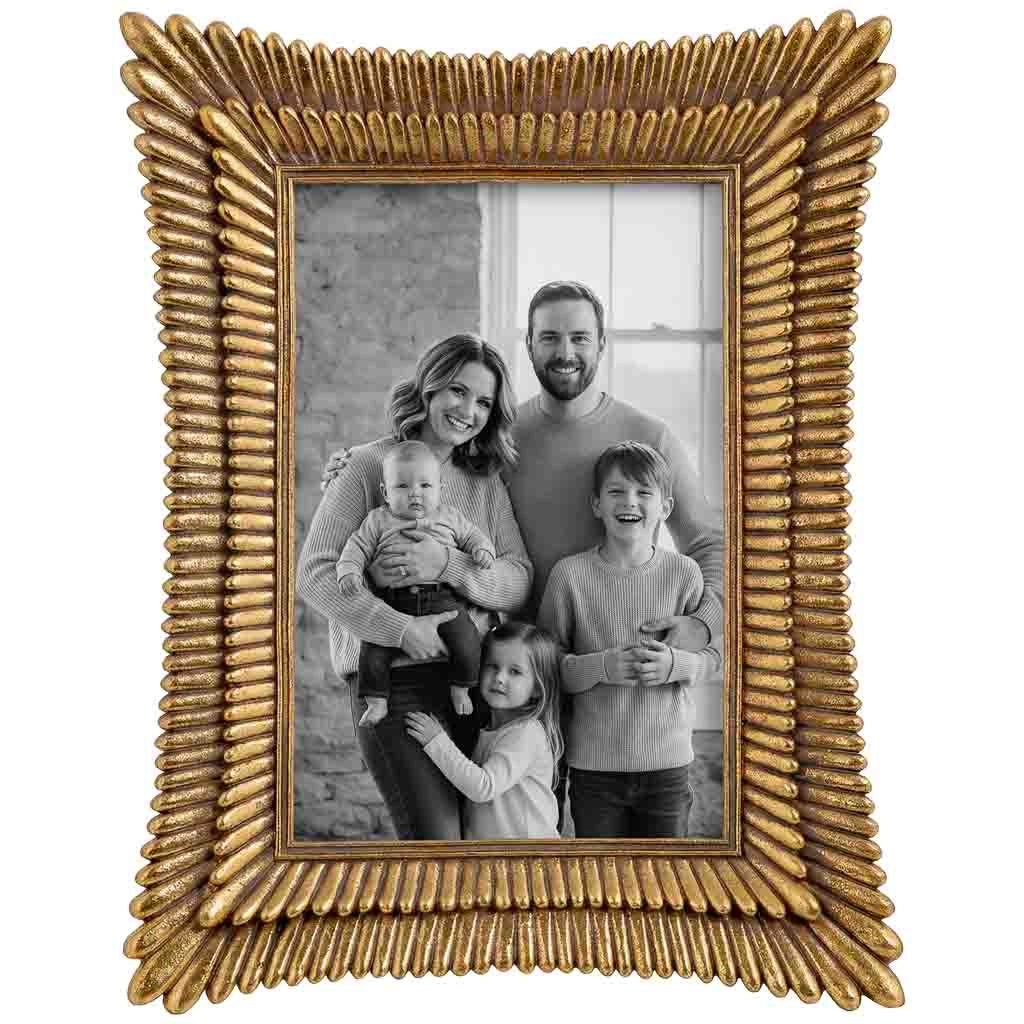 Portafoto 10X15 oro 16,6x1,8x21,5h cm