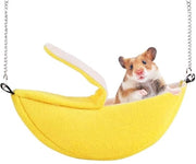 Hangmat per Piccoli Animali - Caldo e Accogliente - Giallo - Plush