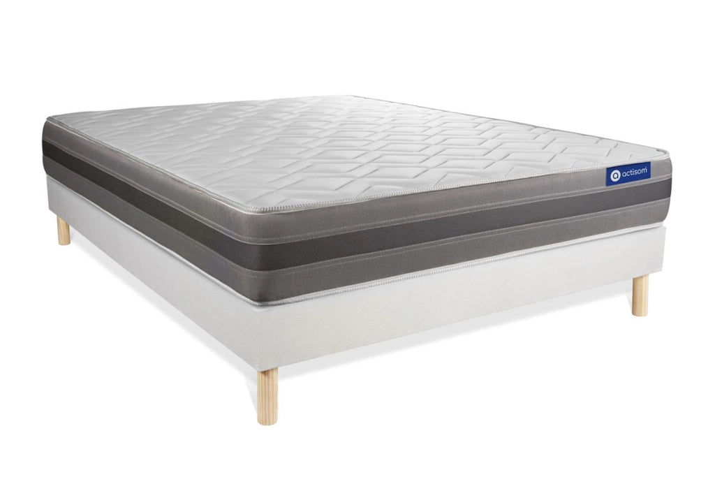 Kit rete e materasso Actimemo relax 130x200cm - Spessore : 24cm- memory foam - Moderatamente rigido
