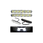 Trade Shop - Luci Auto 6 Led Per Fanale Daytime Diurne Alta Luminosita 12v Safety Light Wjxc6 -