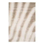 Tappeto da interno a righe beige