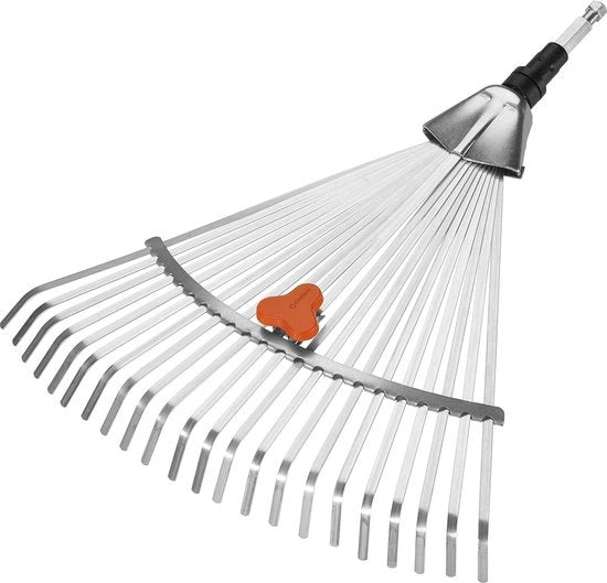 Tuingereedschap per Combisystem Stelen per tagliare foglie o erba tagliata - Larghezza di taglio 30-50 cm - Stelo 3103-20 - Materiale Zilver