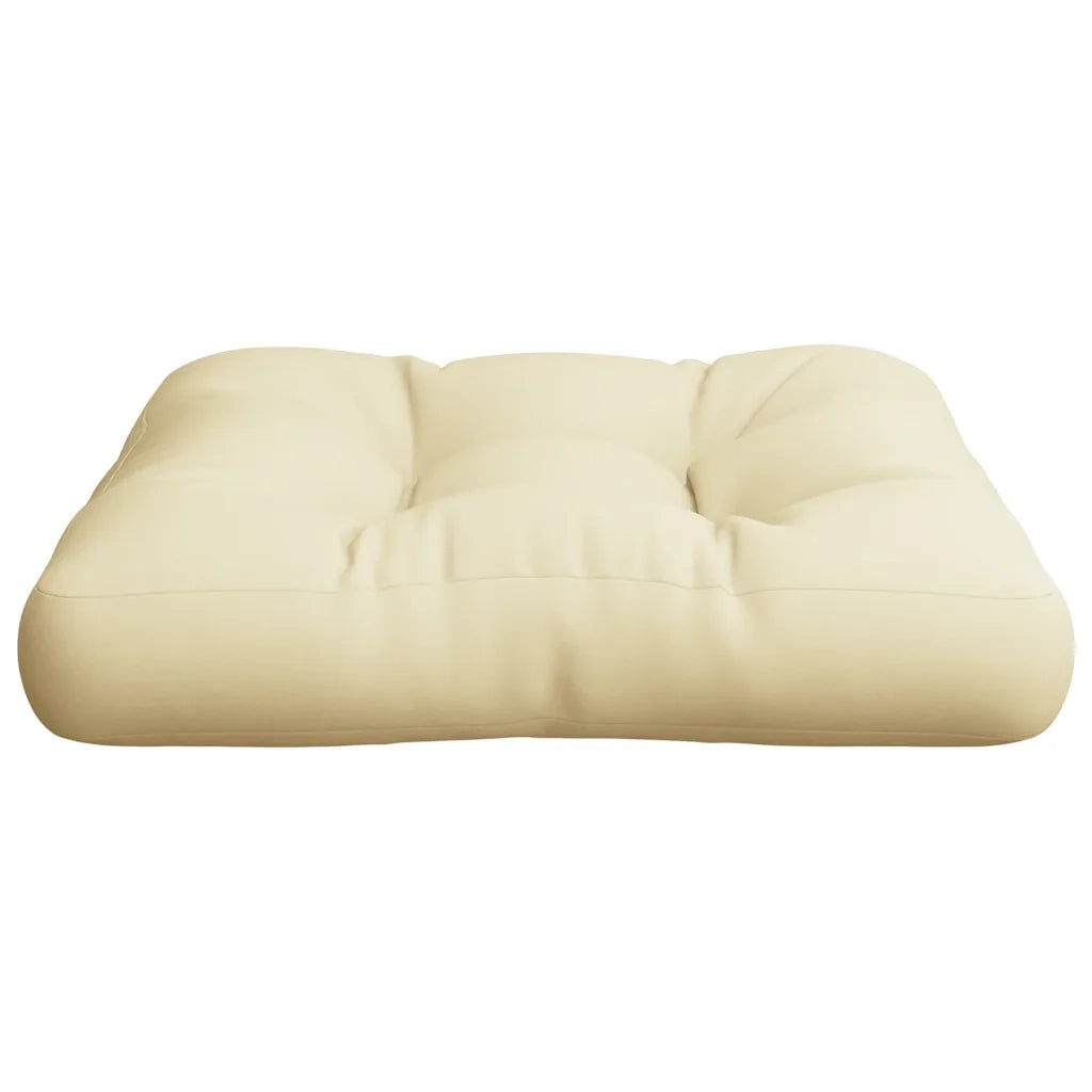 Cuscino per Pallet Crema 58x58x10 cm in Tessuto 360902