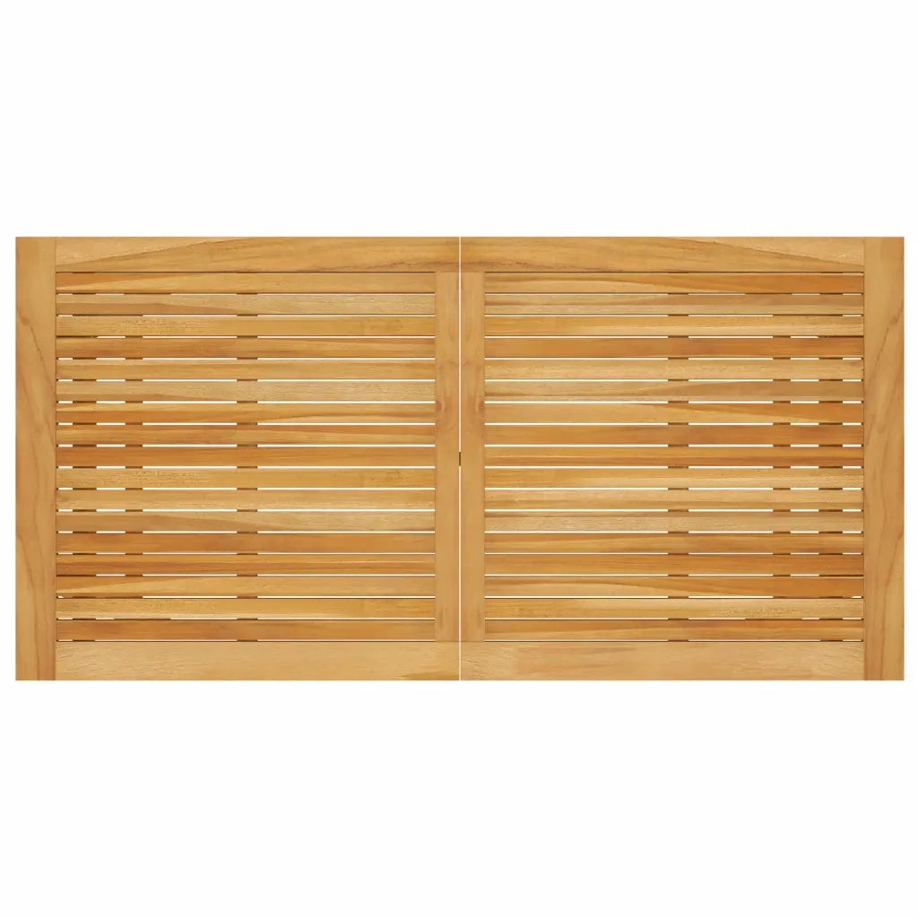 Set Mobili da Pranzo per Giardino 5 pz Beige 3068759