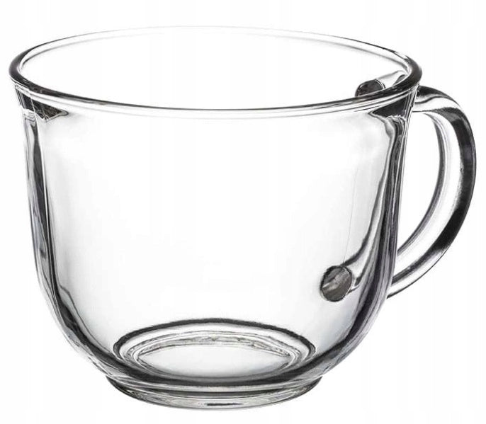 Set di 4 bicchieri da tè/caffè invernali KADAX da 480 ml con manico.