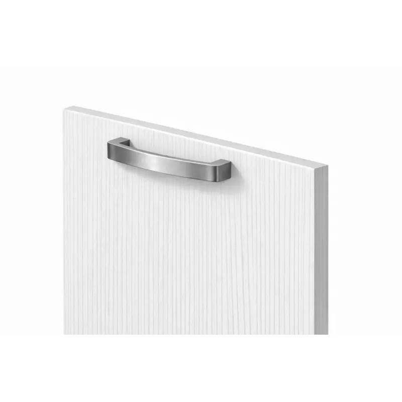 Anta per mobili in Legno nobilitato Compresa di Maniglia 72x40 Bianco Frassino