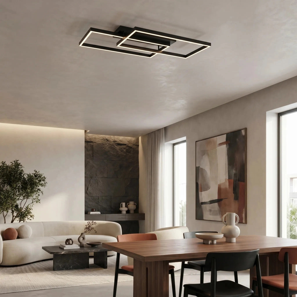 Lampada Da Soffitto Led Swe059-c Black