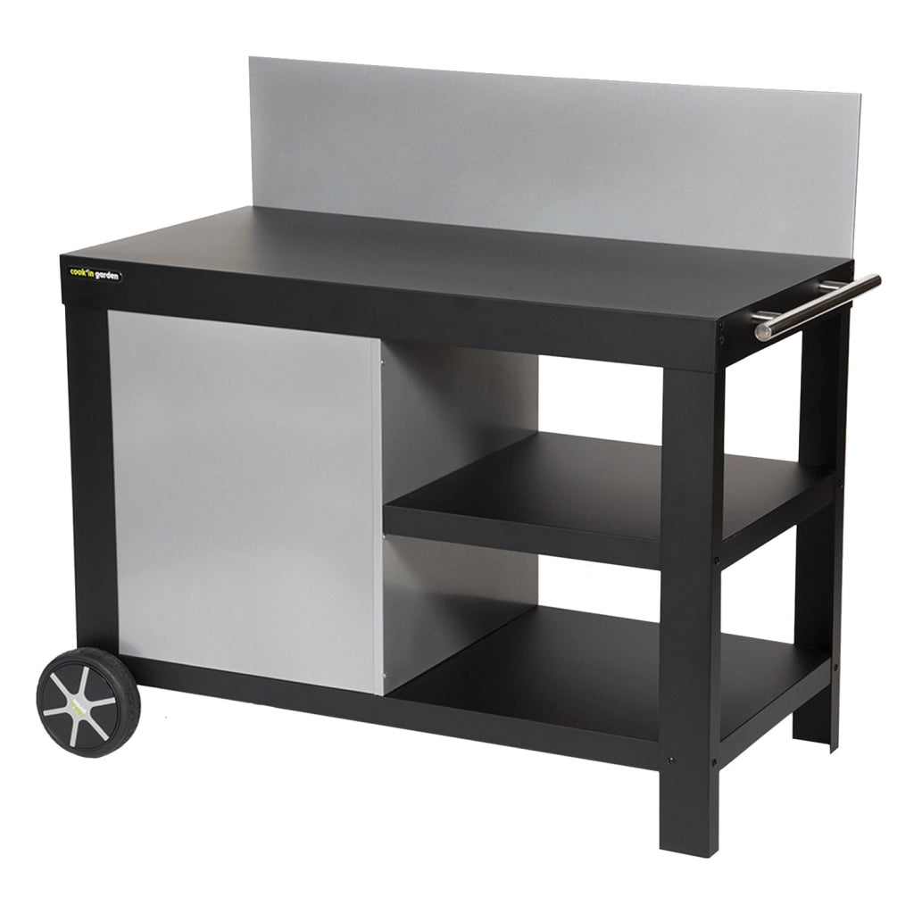 Credenza NOVA nera per piastra