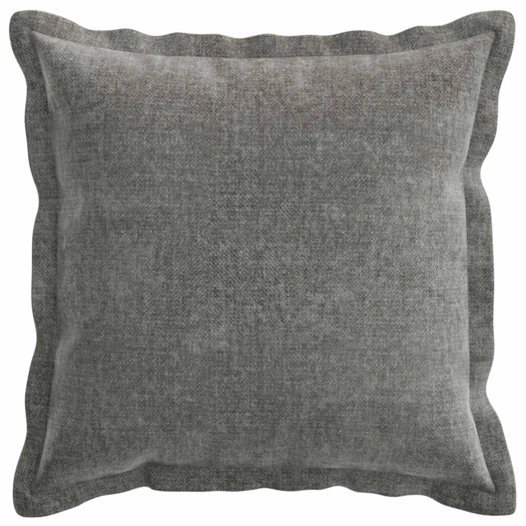 Federa 12 pz HOUTEN Grigio Scuro 50 x 50 cm Tessuto Chenille 919143