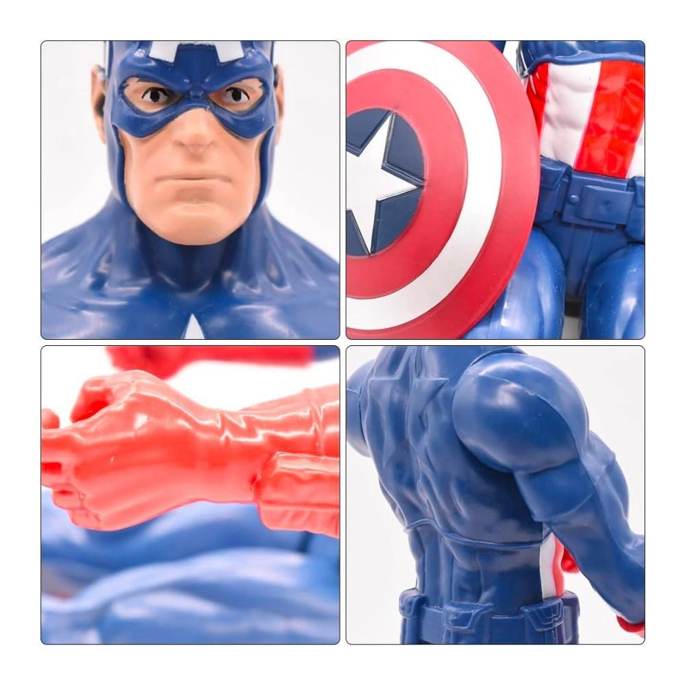 Trade Shop - Capitan America Personaggi Marvel Avengers Gioco Per Bambini Supereroi 30 Cm -