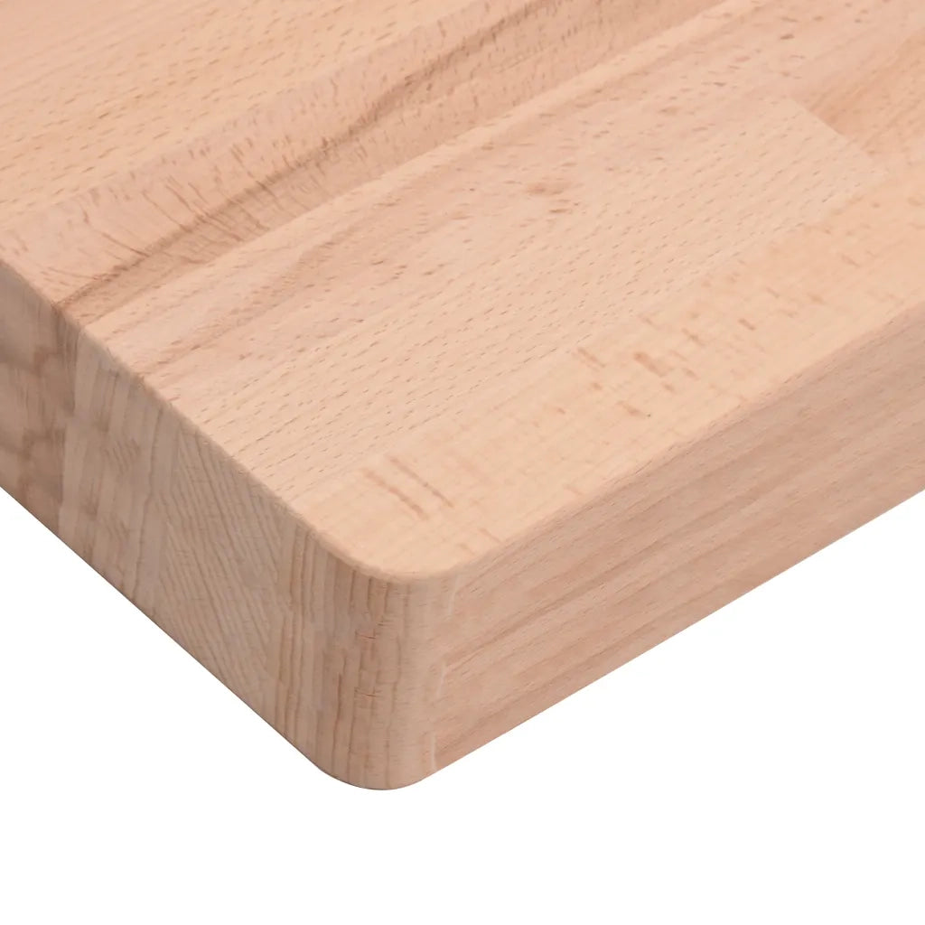 Tagliere 60x40x4 cm in Legno Massello di Faggio 3188902