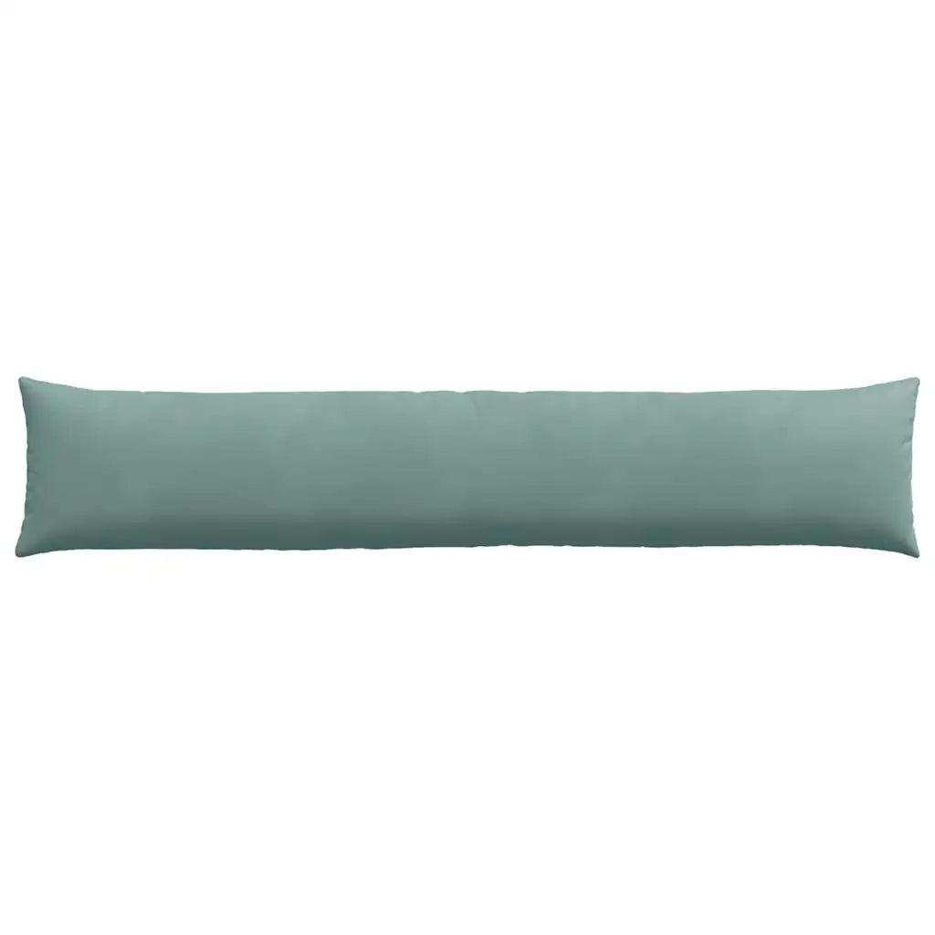 Cuscini da Divano 2 pz | Cuscini per sedie Verde Mare 200 x 40 cm Tessuto in Cords