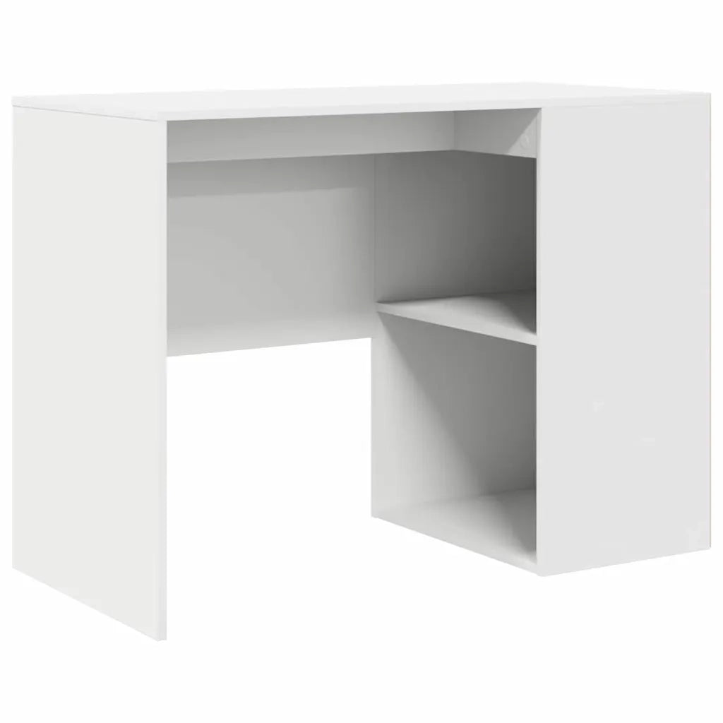 Scrivania Bianco 102 x 50 x 75 cm Legno multistrato 869538