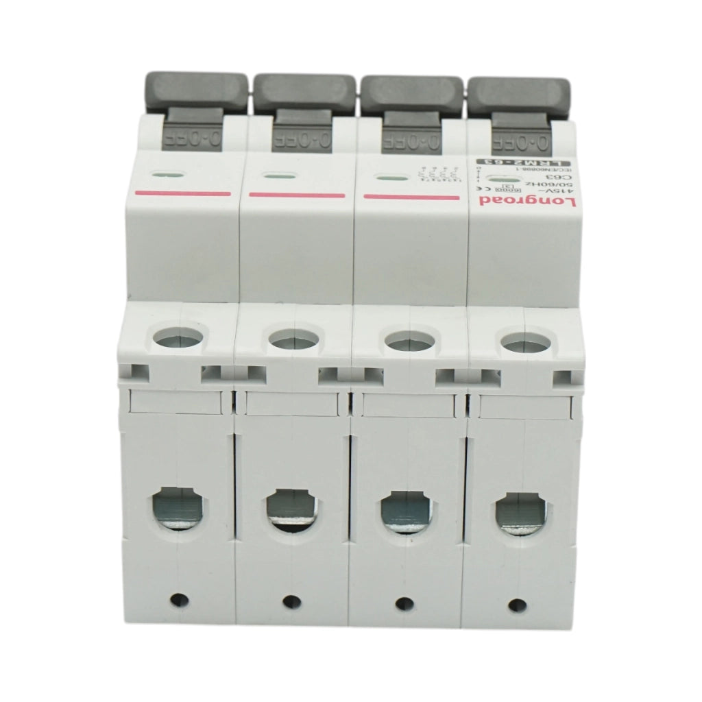 Interruttore automatico tipo 3P+N, 63A 415VAC Longroad