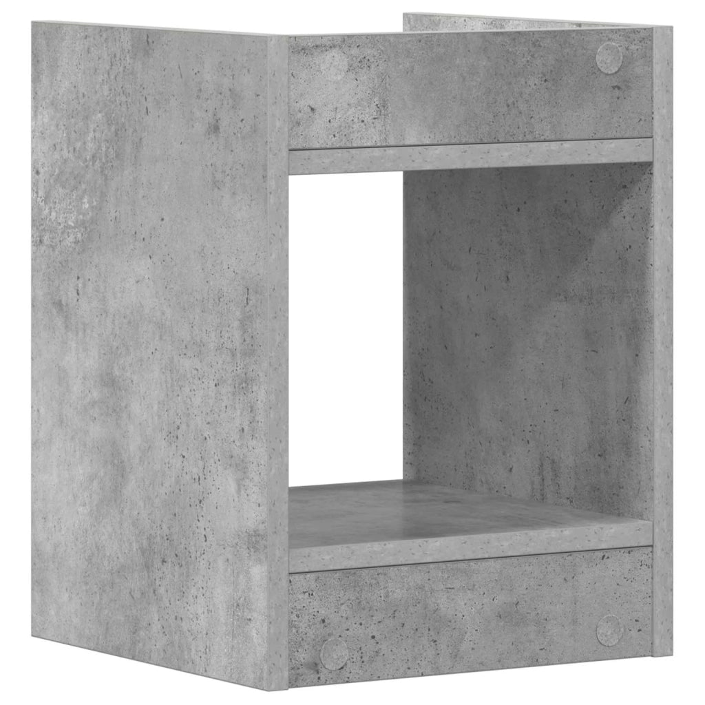 Supporto per piante 2 pz Grigio Cemento 30 x 30 x 40 cm 899617