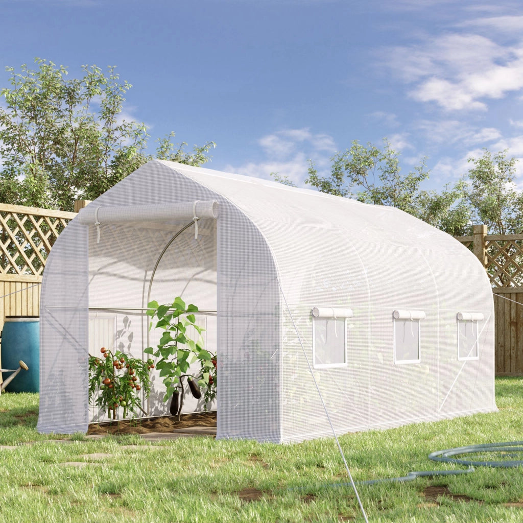 Serra da giardino 4x2x2 m ¨C Minimal ¨C Bianco