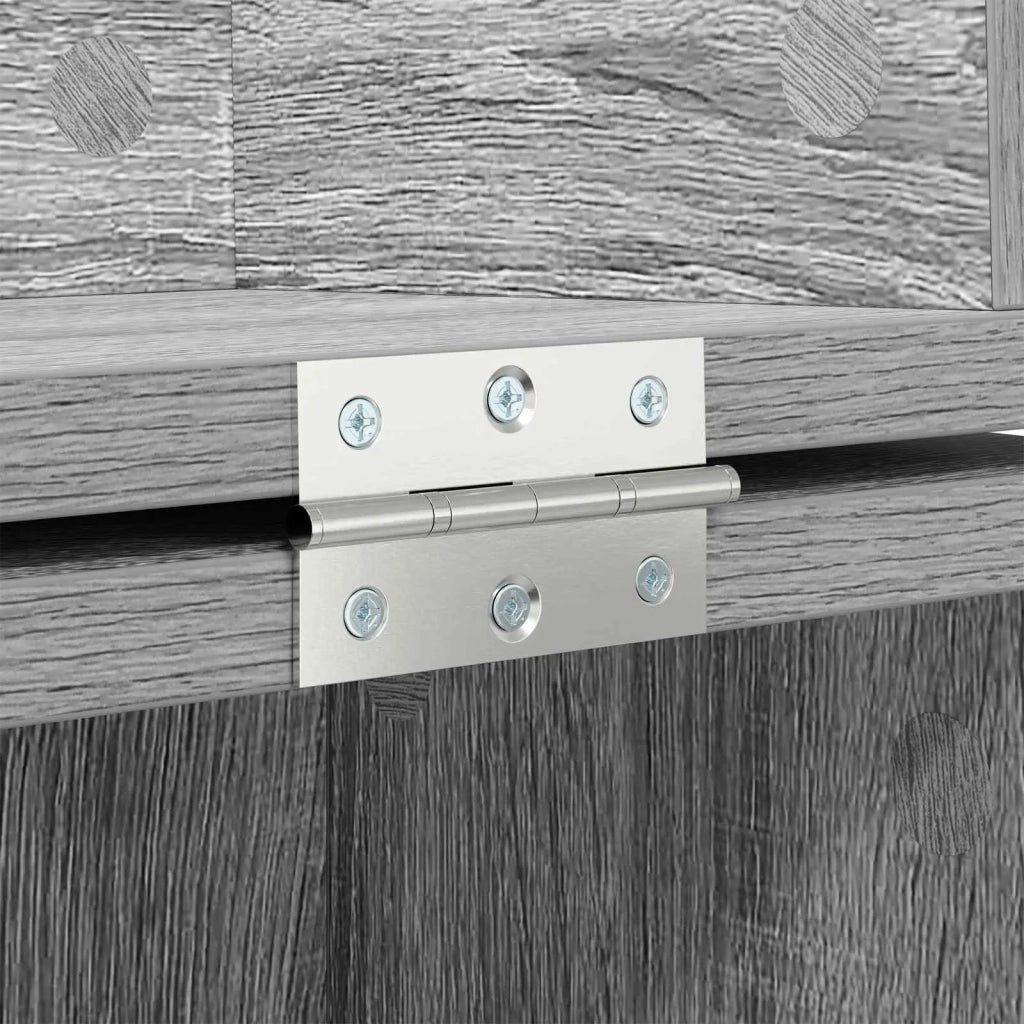 Scrivania studio Sonoma grigio 110 x 40 x 19,5 cm 8006689