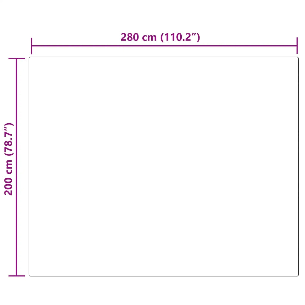 Tappeto in finta TAFALLA | Tappeto del soggiorno Rosa 200 x 280 cm Poliestere