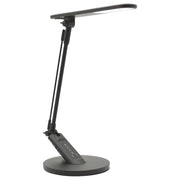 Lampada da tavolo LED nera 3000-6000K dimmer USB Polux