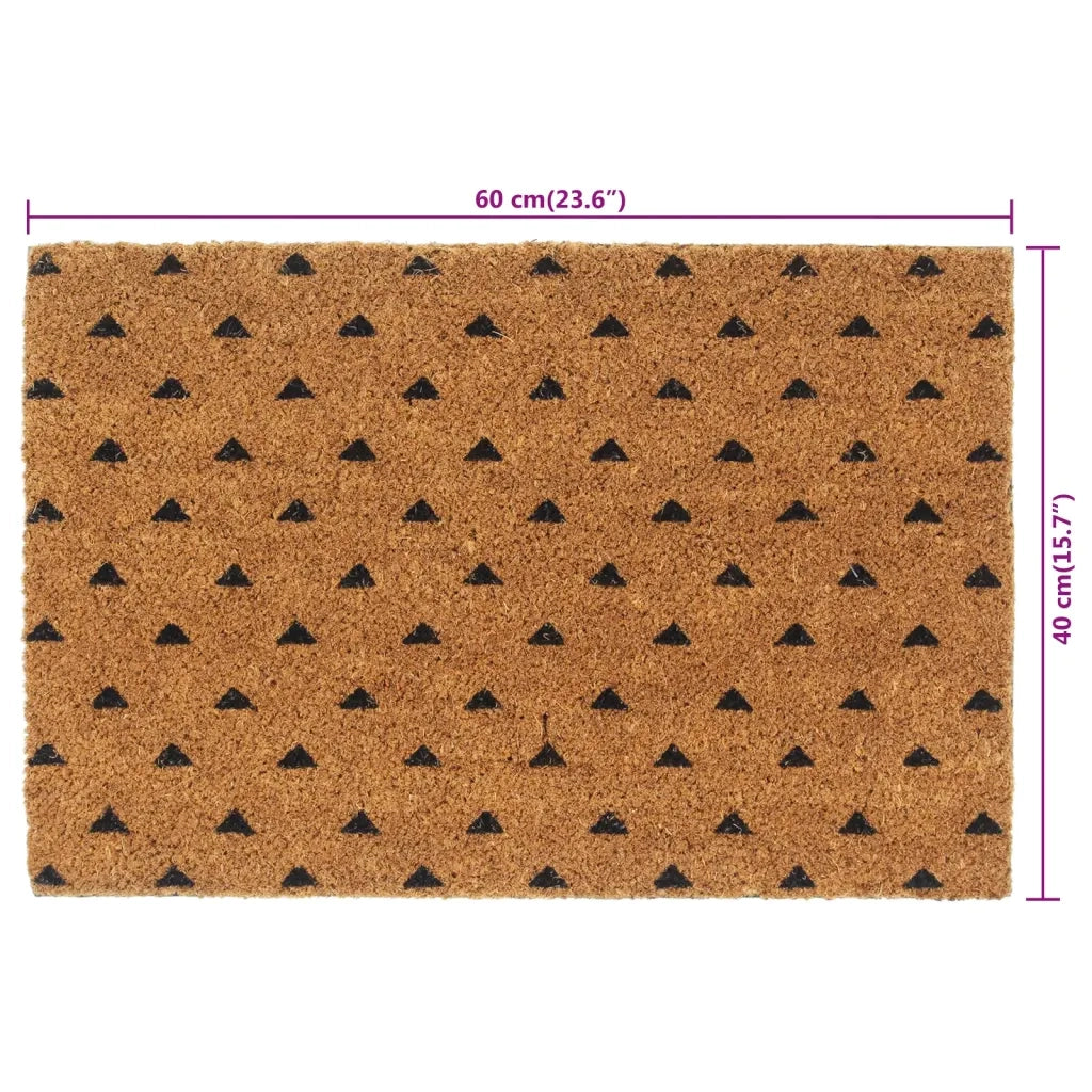 Zerbino | Tappetino Naturale 40x60 cm Fibra di Cocco