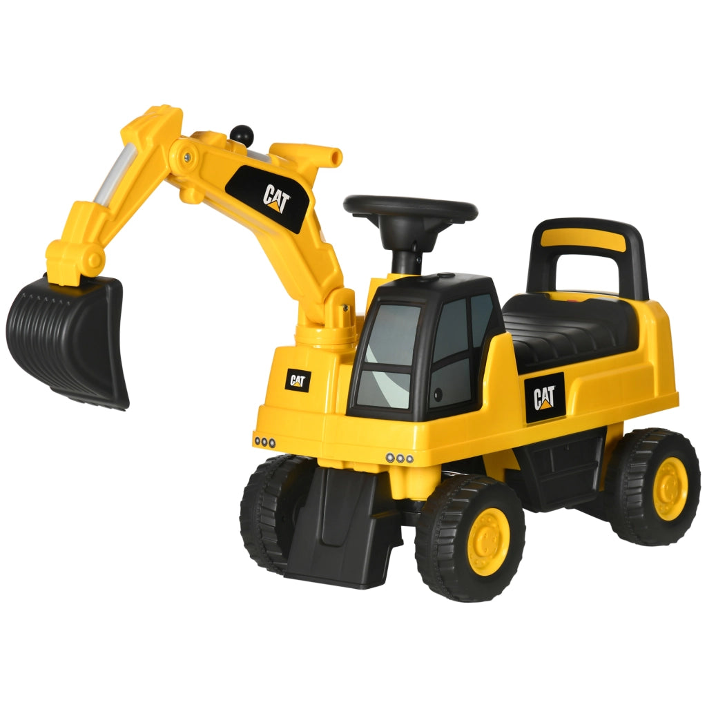 Tractopelle per bambini ¨C Minimal ¨C 85x27.5x47.5cm, giallo