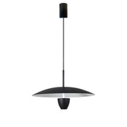 Lampada a sospensione loft nera Ø30 LED CCT 8W UFO Light Prestige