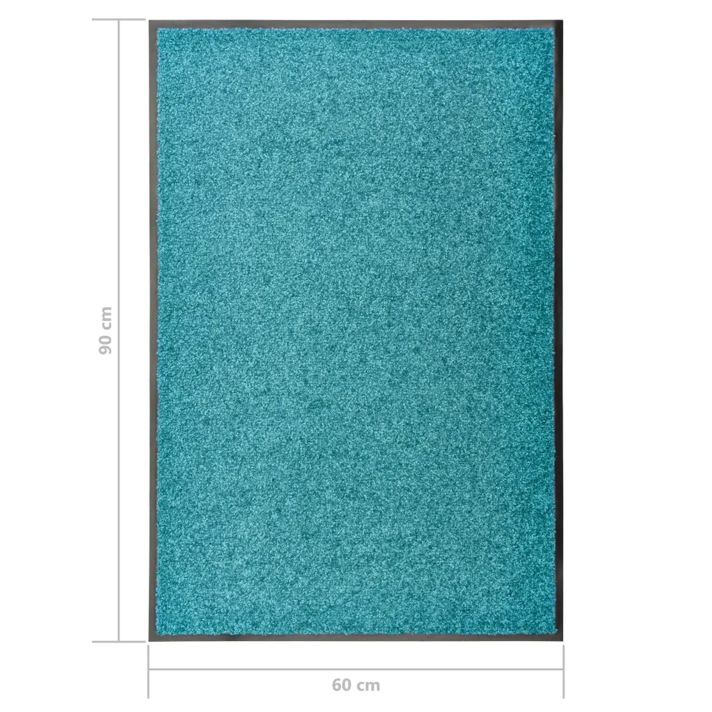 Zerbino Lavabile Ciano 60x90 cm 323458